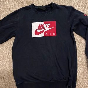 Black Nike Air Crewmeck